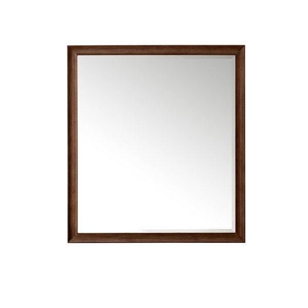 James Martin Vanities Glenbrooke 36in Mirror, Mid-Century Walnut 735-M36-WLT - main
